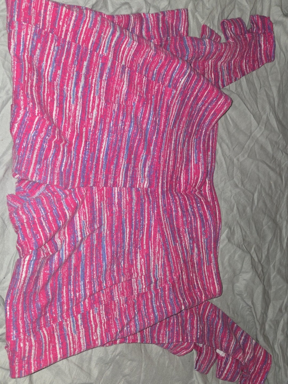 Bally Pink Striped Leggings